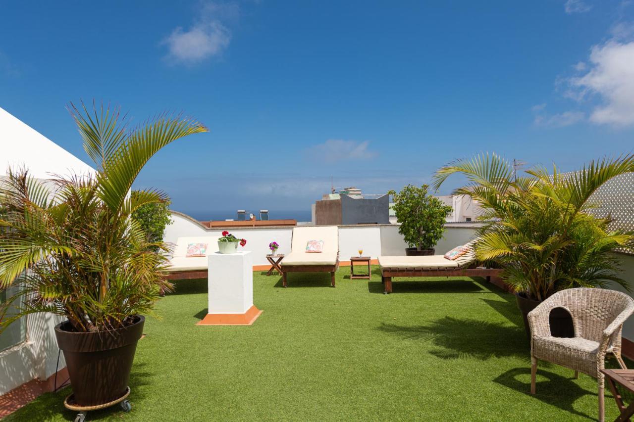 The Yellow House - Solarium - Climatized Pool Galdar Exterior photo