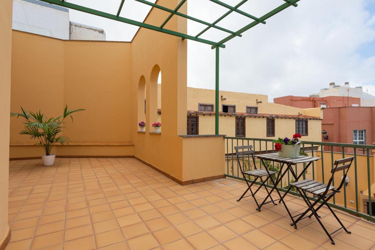 The Yellow House - Solarium - Climatized Pool Galdar Exterior photo